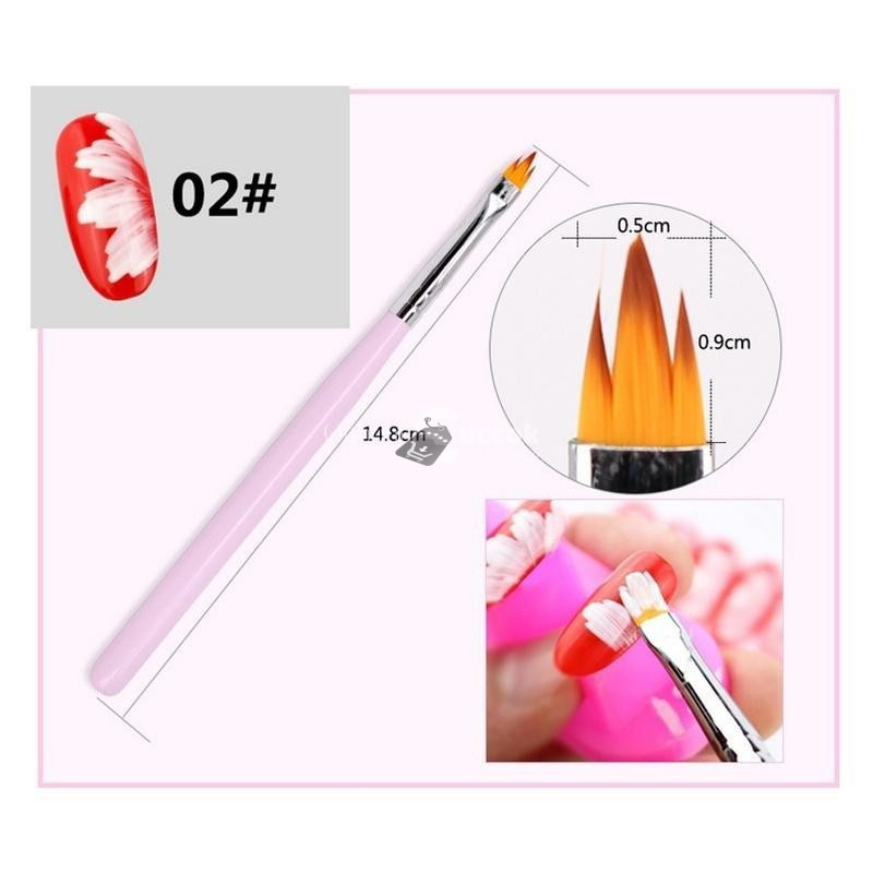 Image of Körmös Díszítő Ecset - Precíziós Nail Art Brush