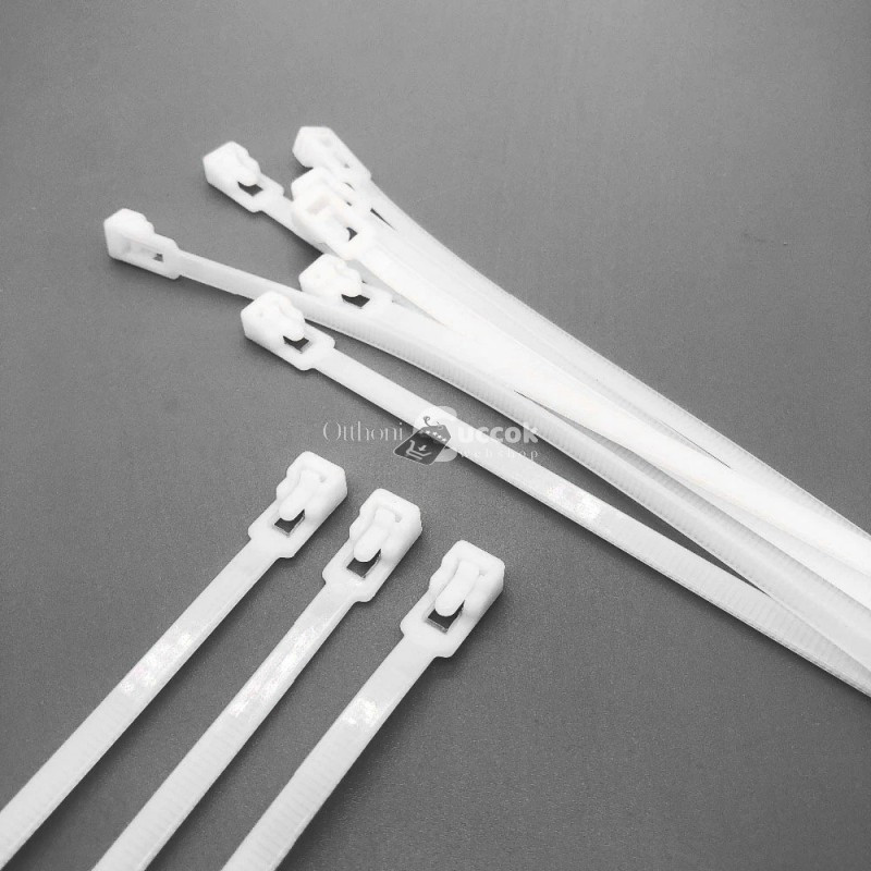 Image of Fekete gyorskötöző, kábelkötegelő kábelek rendszerezéséhez