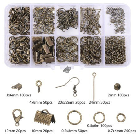 Image of Ékszerkészítő készlet gyerekeknek kreatív hobby tevékenységekhez