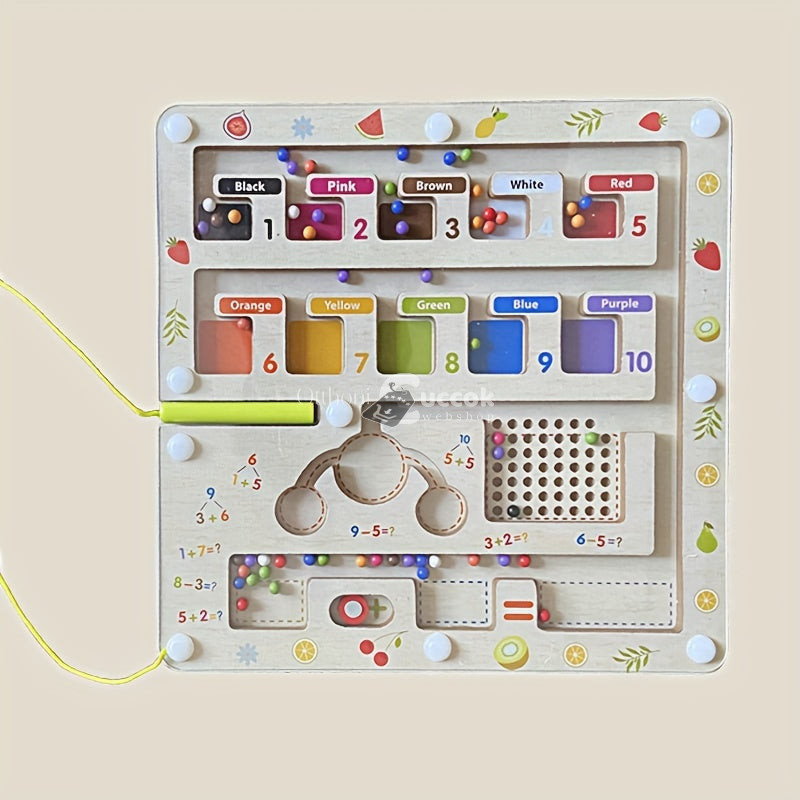 Image of Mágneses Matematikai Oktató Játék Gyerekeknek - Szórakoztató Tanulási Eszköz