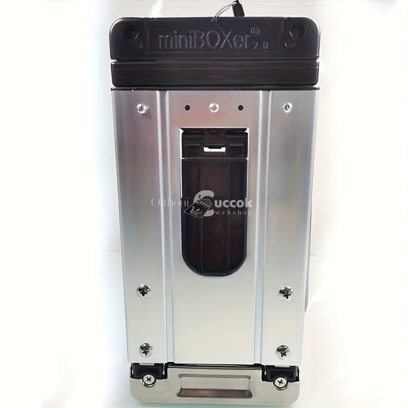 Image of Mini összecsukható kerekes kocsi poggyászhoz és bevásárlótáskához, praktikus szállító eszköz