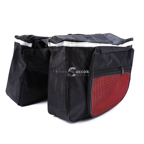 Image of Dupla kerékpártáska - Kétoldalas, vízálló tároló táska biciklihez