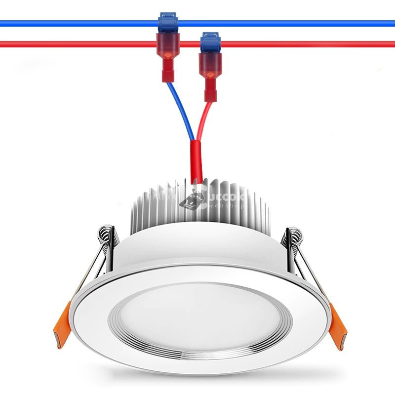 Image of 120 darabos T-típusú elektromos vezeték csatlakozó készlet, műanyag, többszínű kivitelben
