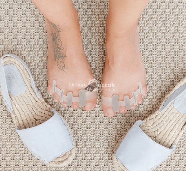 Image of Lábujj távtartó (2 db) - Kényelmes és hatékony lábujj elválasztó a láb egészségéért