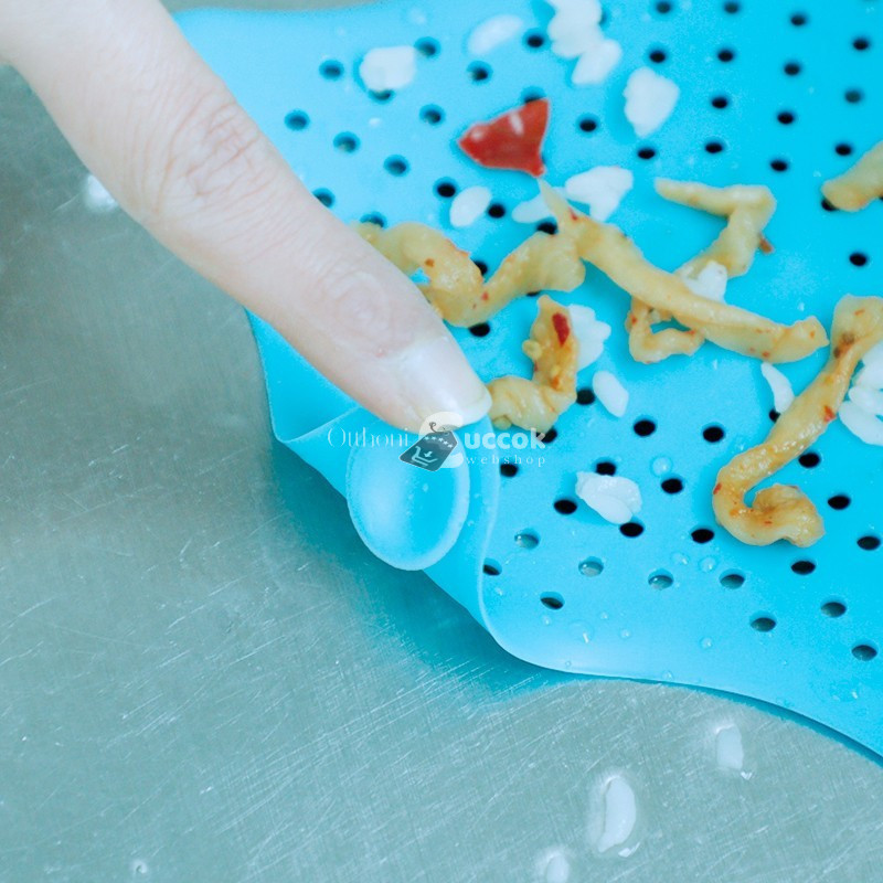 Image of Csillag Alakú Lefolyószűrő - Hatékony Szennyeződés Megelőzésére Konyhai és Fürdőszobai Használatra