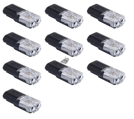 Image of 10 darabos gyorscsatlakozó készlet elektromos vezetékekhez szereléshez