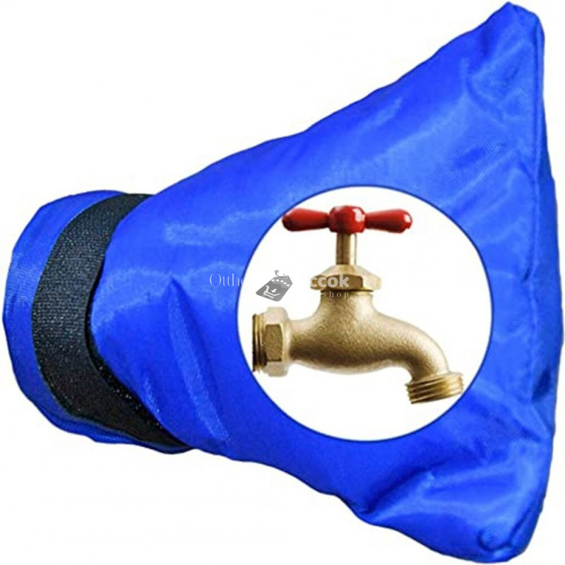 Image of Fekete Kerti Csapra Húzható Fagyvédő Huzat