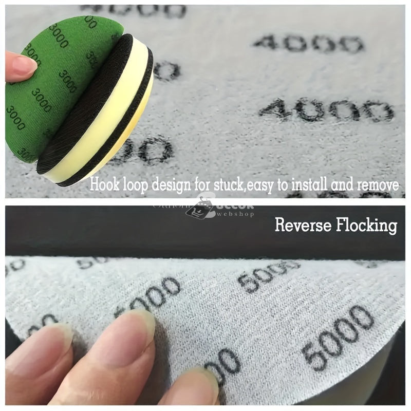 Image of 24 db 75 mm-es Csiszolókorong, Száraz és Nedves Csiszoláshoz, Univerzális Használatra