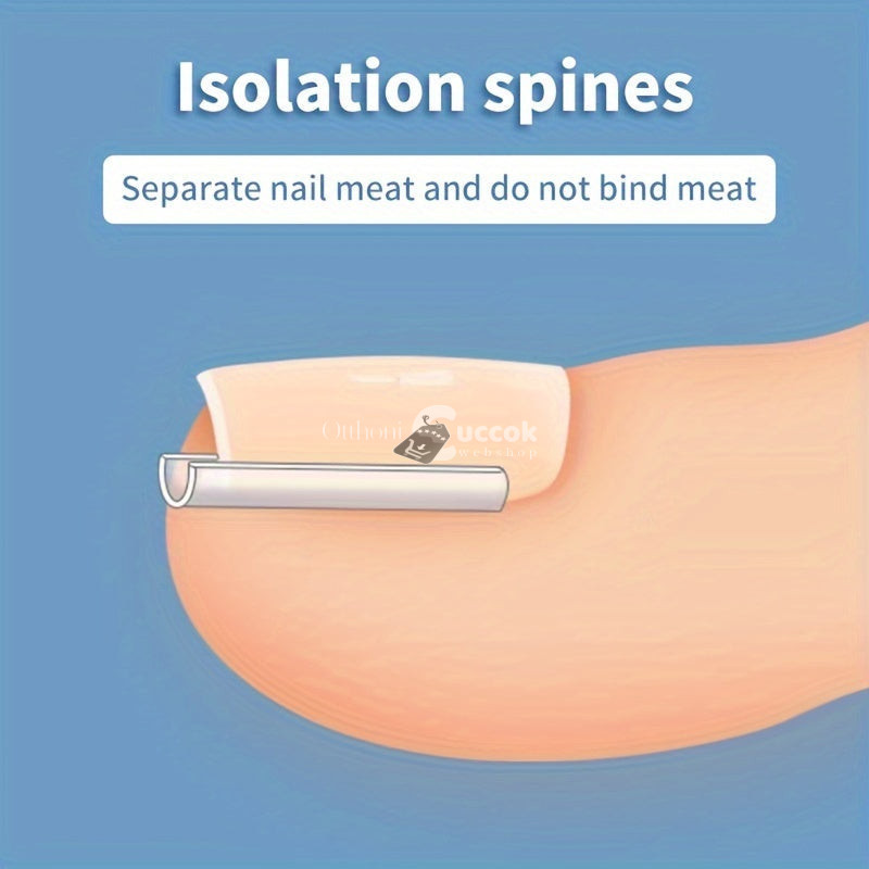 Image of 50db Benőtt Köröm Korrekciós Csíkok - Légáteresztő és Rugalmas Pedikűr Eszköz a Fájdalomcsillapításért és Köröm Egészségéért