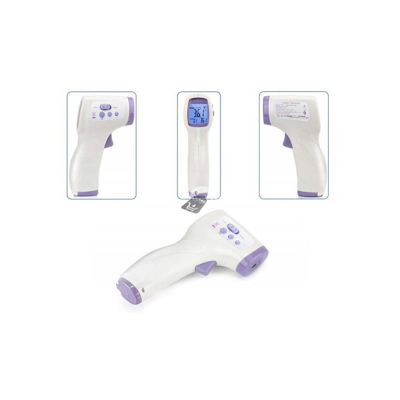 Image of 2 az 1-ben infravörös érintésmentes orvosi hőmérő test- és felülethőmérséklet mérésére