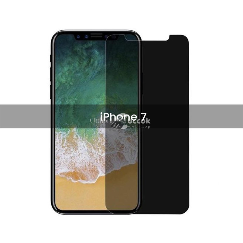 Image of Betekintésgátló kijelzővédő fólia iPhone 7 készülékhez, adatvédelem és képernyővédelem egyben