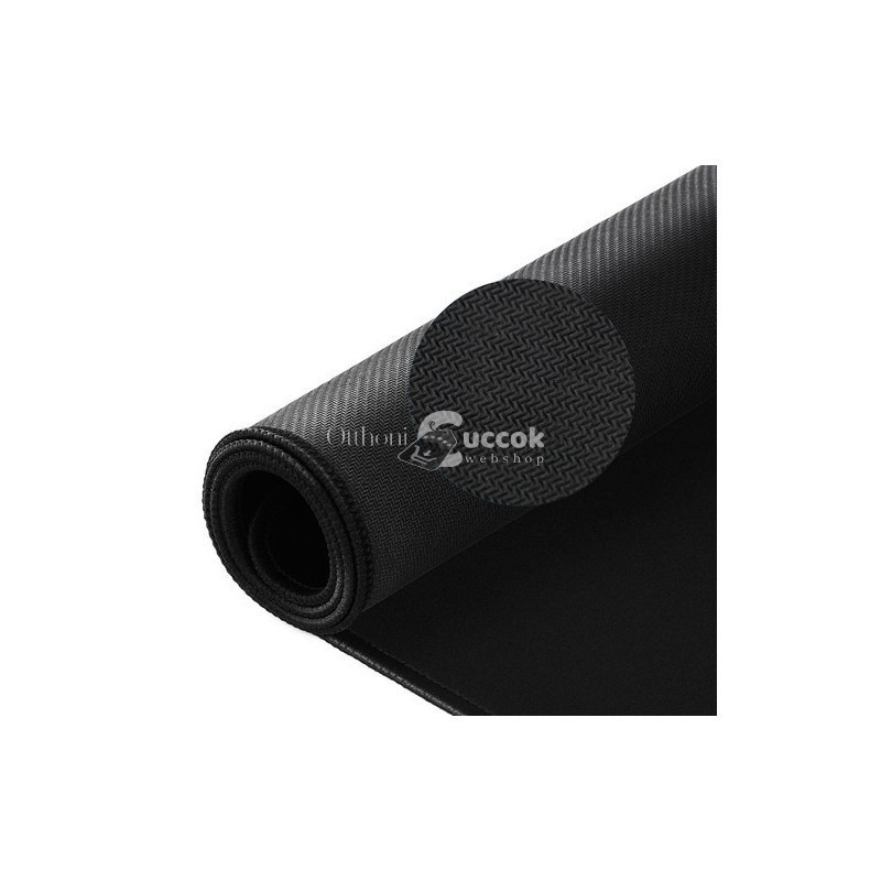 Image of Izoxis 21912 ergonomikus, csúszásmentes, extra nagy méretű fekete egér és billentyűzet pad