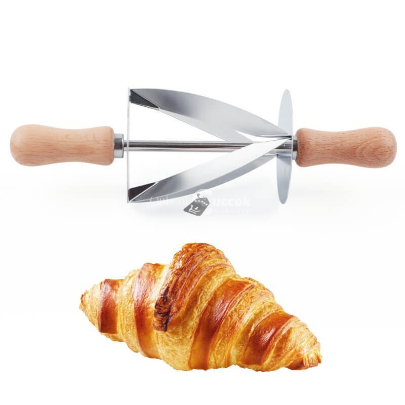 Image of Croissant tésztavágó eszköz sütéshez és péksütemény készítéshez