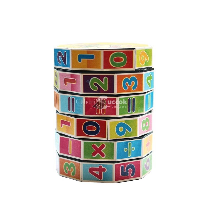 Image of Matematikai játék, oktatójáték, tanulást segítő henger