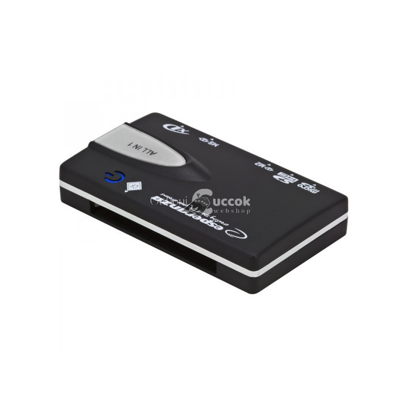 Image of Esperanza Minden az egyben USB 2.0 kártyaolvasó - Fekete - EA129
