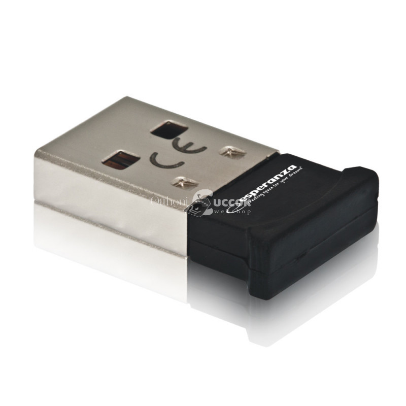 Image of Esperanza Bluetooth Adapter USB 5.0 - Kék - Hordozható - Vezeték nélküli Adatkapcsolat - Kompatibilis minden USB porttal - EA160