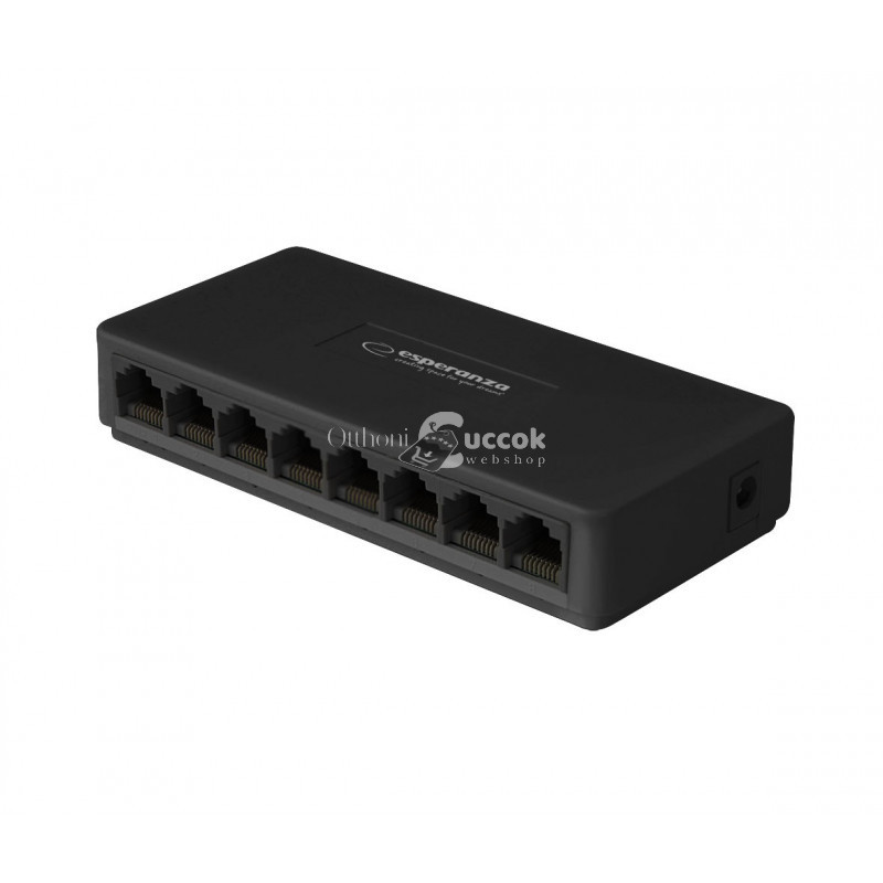 Image of Draco Ethernet Switch - 8 portos, Esperanza - 10/100 Mbps - ENS102