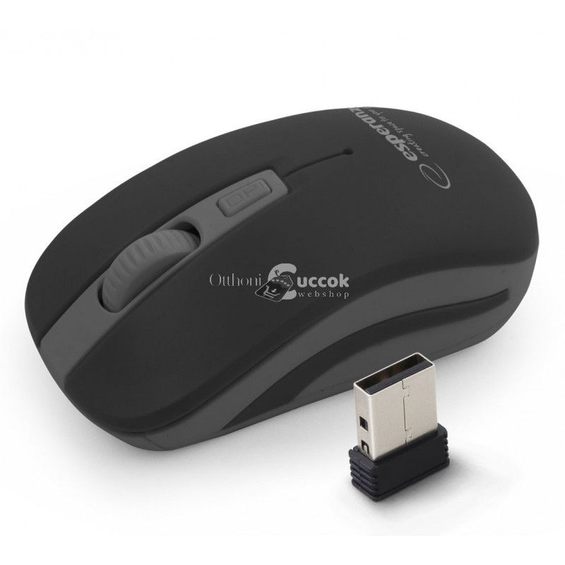 Image of Esperanza vezeték nélküli optikai egér 2.4GHz, USB csatlakozóval - Uranusz