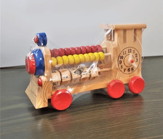 Image of Készségfejlesztő fa vonat játék