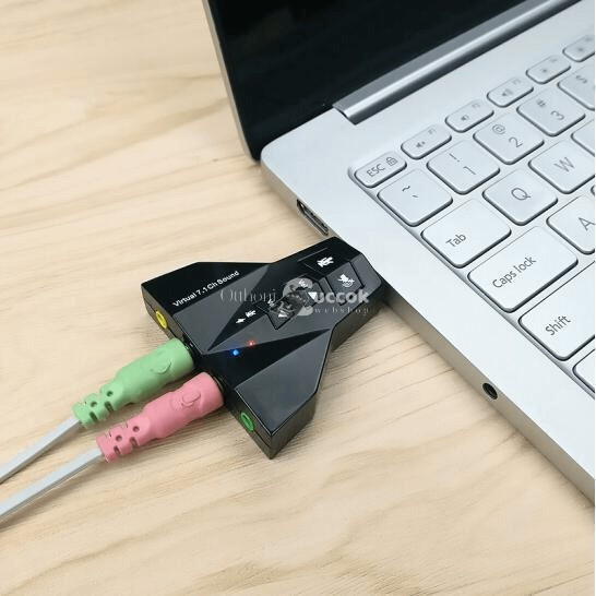 Image of USB-s hangkártya, 7.1-es hangzással