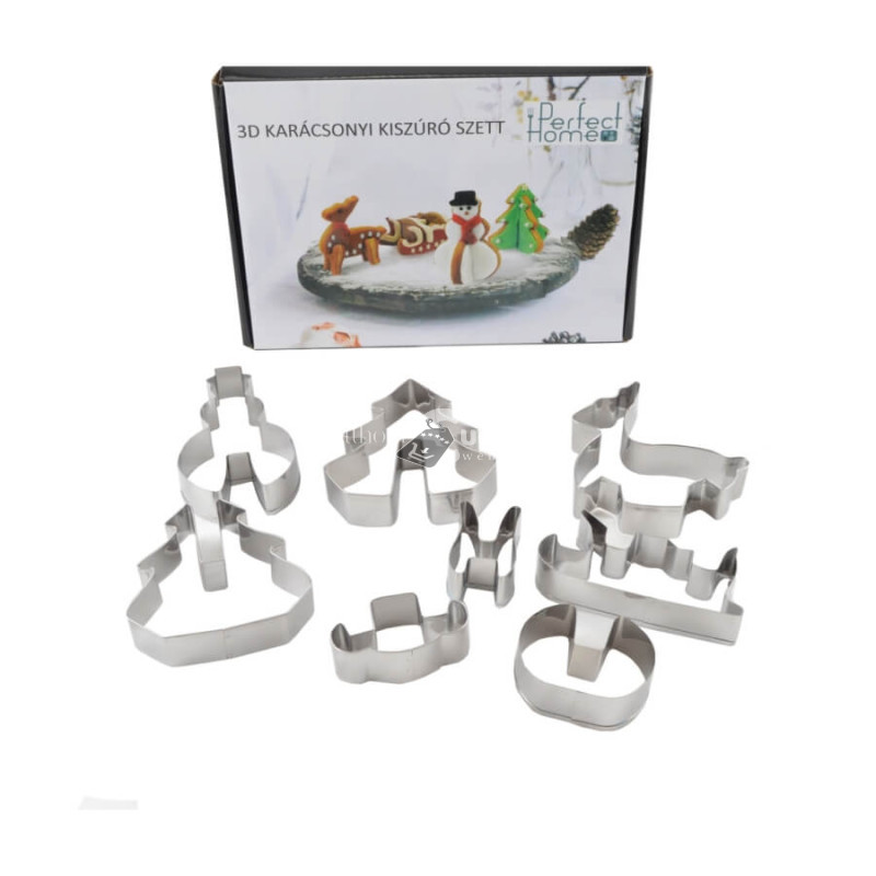 Image of Perfect Home - Karácsonyi sütikiszúró szett (8 darabos)