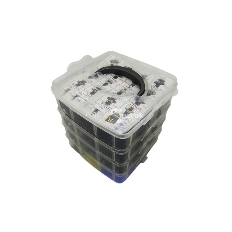 Image of 650 db-os rögzítő klipsz készlet autókhoz