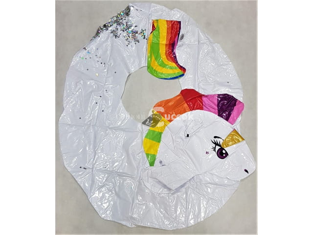 Image of Unikornis formájú úszógumi fehér 90 cm