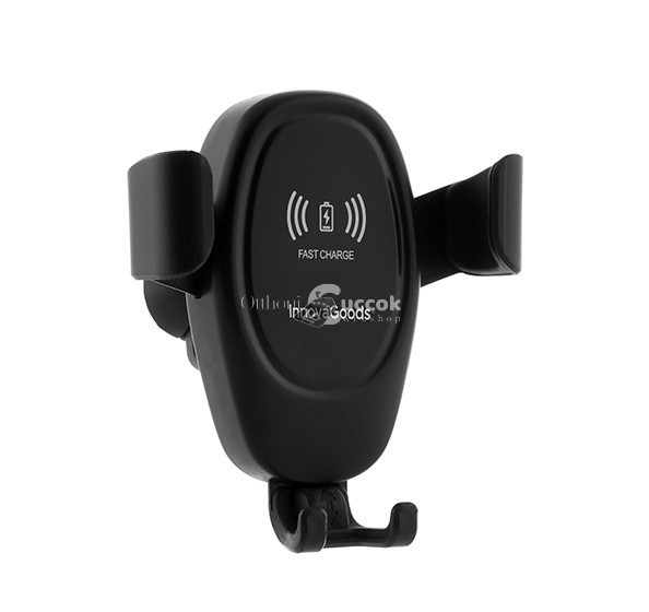 Image of Autós mobiltelefontartó vezeték nélküli töltővel (InnovaGoods)