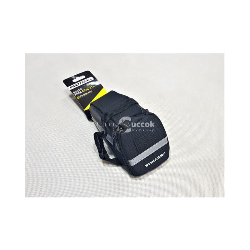 Image of Kerékpár nyeregtáska fényvisszaverő csíkkal