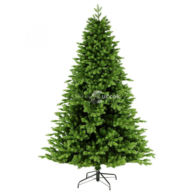 Image of Home KMF 6/210 műfenyő beépített világítással, 500 db LED, 210 cm magasság, 119 cm átmérő, talpkapcsoló, 4 funkció