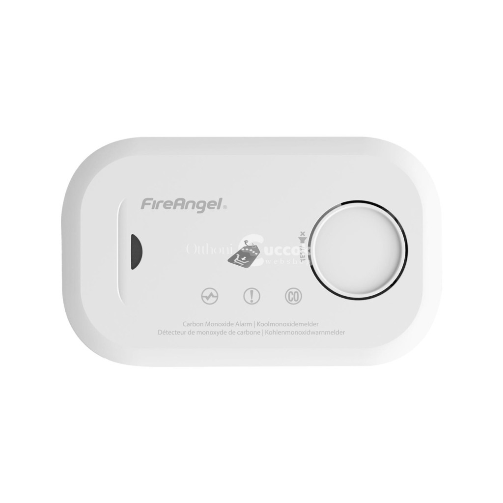 Image of FireAngel FA6813-EU szén-monoxid vészjelző, cserélhető elem, 10 év várható üzemidő, fehér