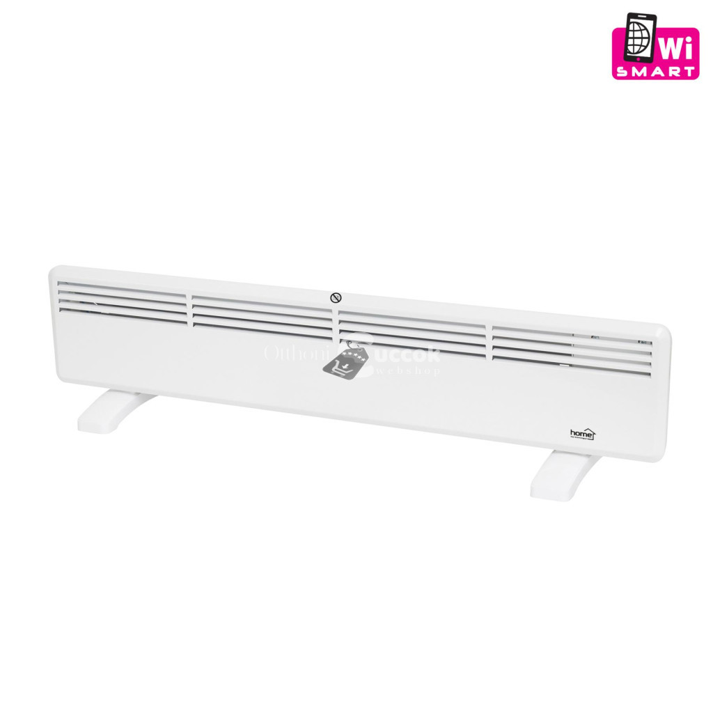 Image of Home FK210WIFI SMART konvektor fűtőtest, falra szerelhető vagy szabadonálló 1000W, IPX4, LED kijelző