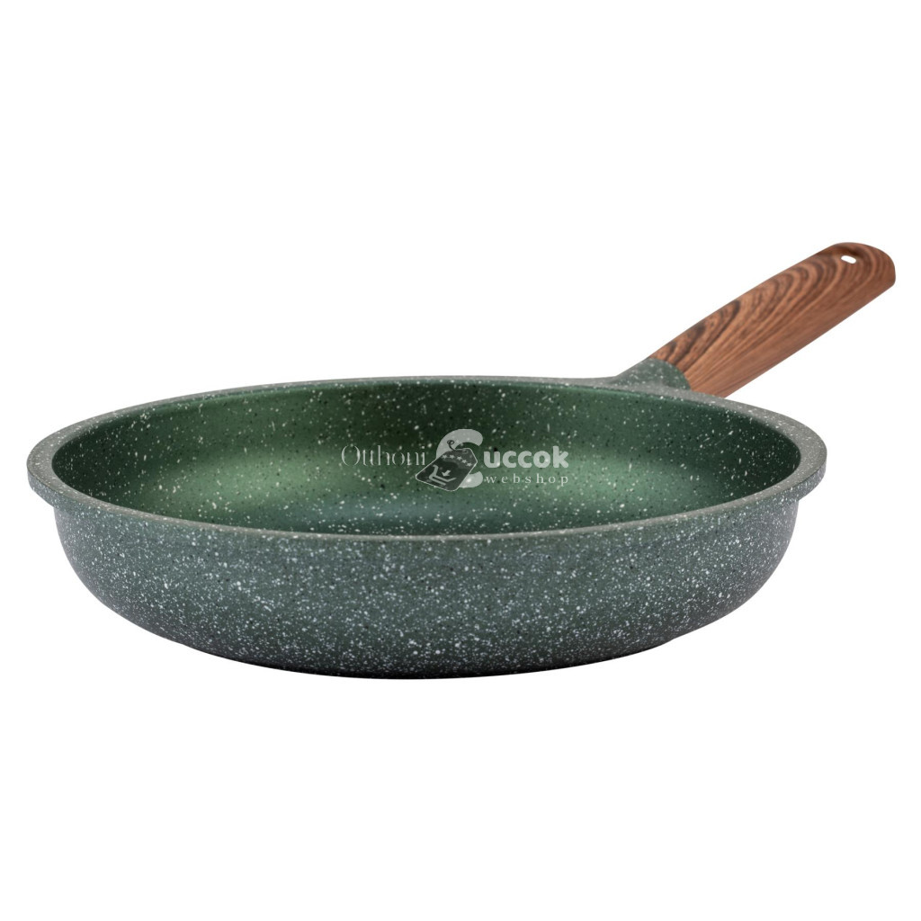 Image of Nava 10-255-002 Ωmega tapadásmentes öntött alumínium serpenyő, kőbevonattal, 24 cm