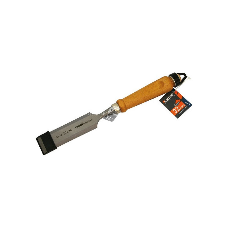 Image of EXTOL PREMIUM favéső 32mm, kanadai bükkfa nyél, C.V. penge, HRC58-62