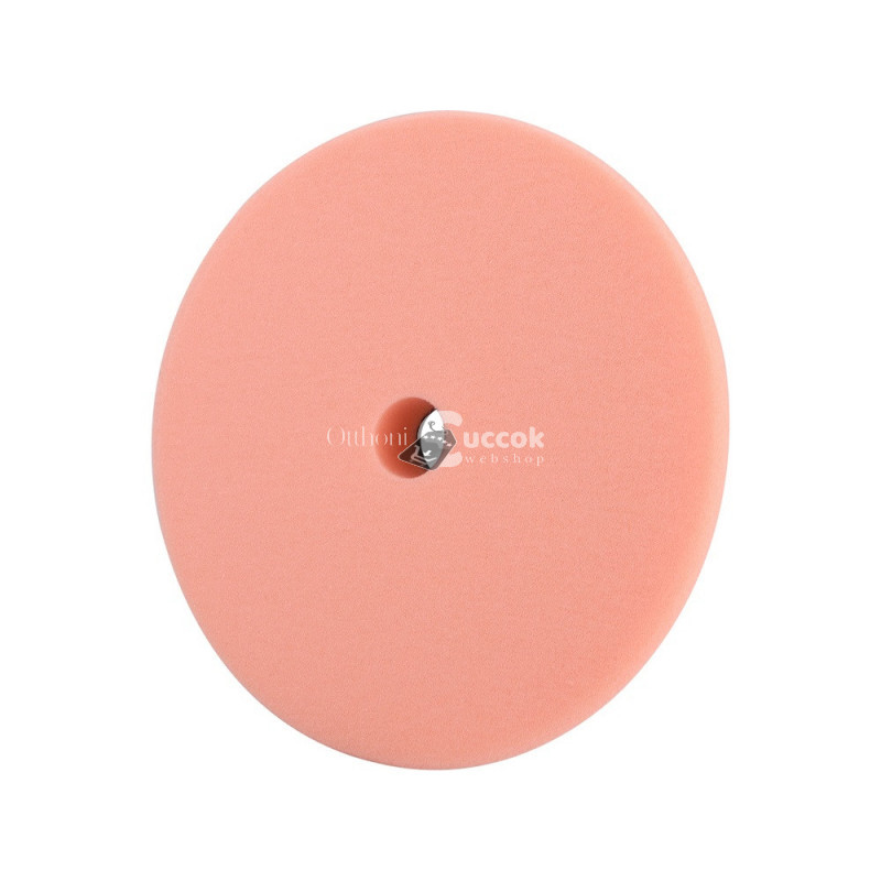 Image of EXTOL PREMIUM polírkorong, egylépéses polírozás, T40, 180×25mm, tengely: 22 mm, narancs, tépőzáras