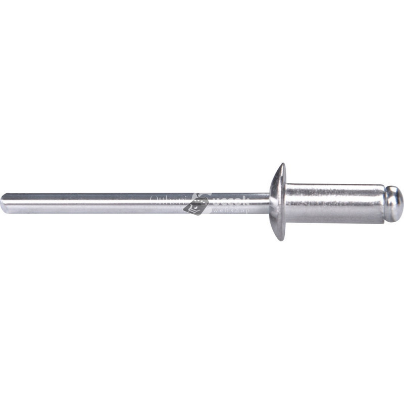 Image of EXTOL PREMIUM popszegecs klt. alu, 500 db, méret: 4,0×19,0 mm