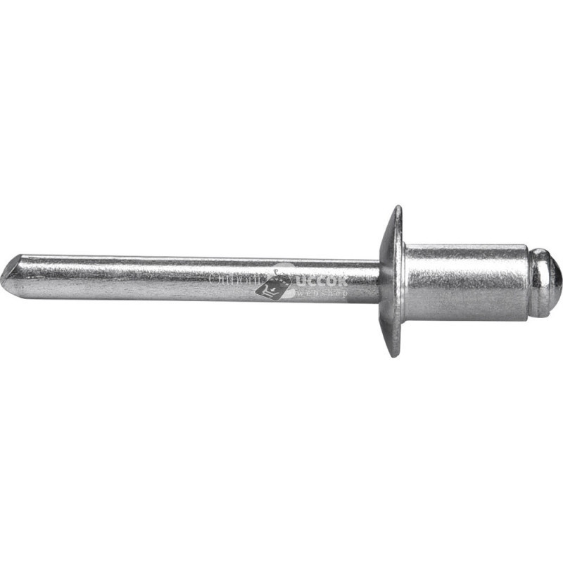 Image of EXTOL PREMIUM popszegecs klt. alu, 250 db, méret: 6,4×12,7 mm