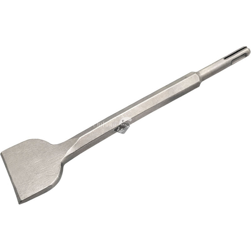 Image of EXTOL PREMIUM betonvéső lapos, hajlított, akasztóval, SDS PLUS; 250/60mm