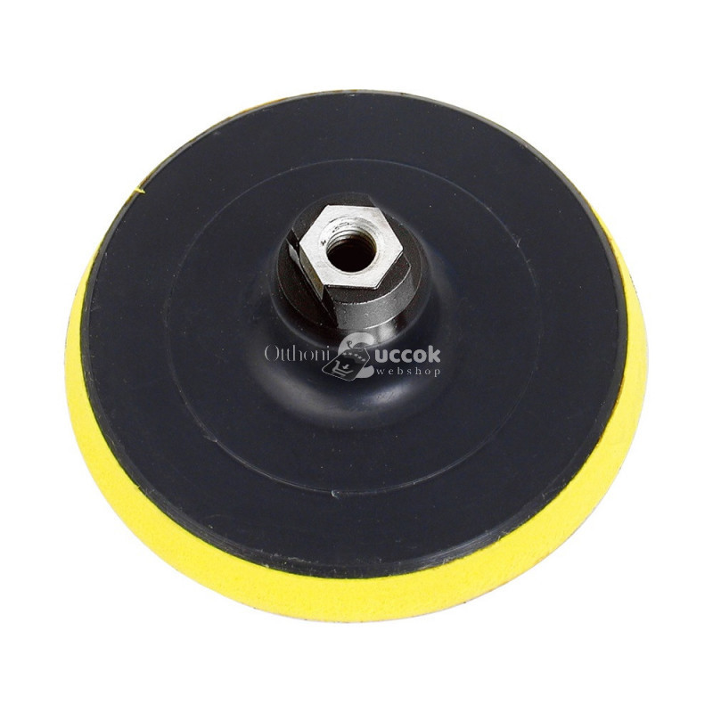 Image of EXTOL CRAFT gumitányér sarokcsiszolóhoz; 125mm, tépőzáras, max. ford.:12.500 1/min