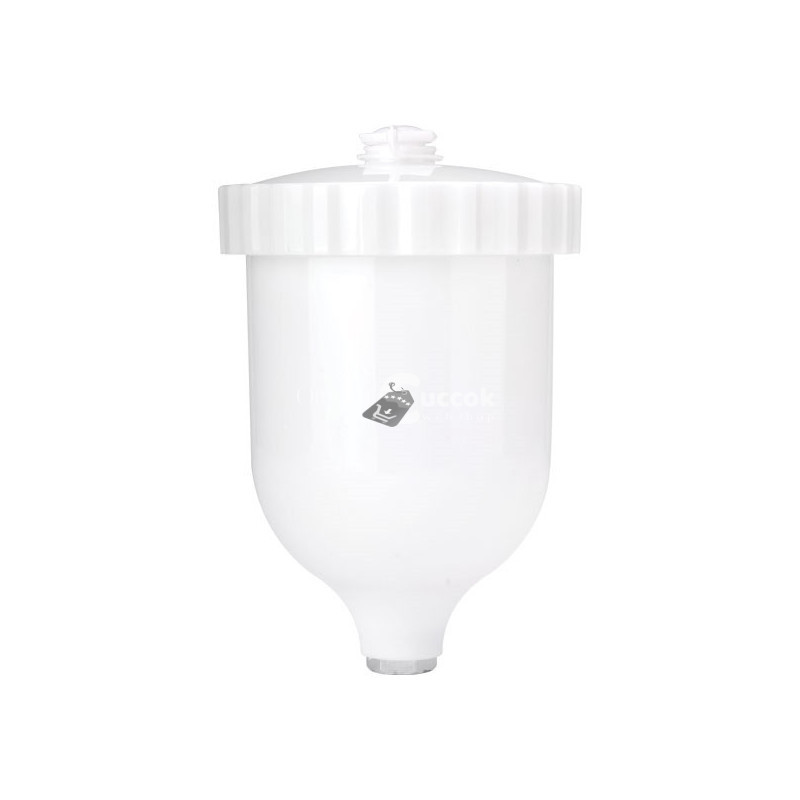 Image of EXTOL PREMIUM tartalék festéktartály, felső, polipropilén, 600ml, 8865052 festékszóróhoz, 3/4 menetes csatlakozó