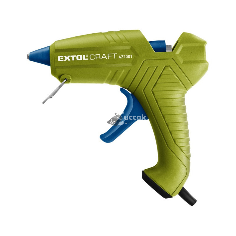 Image of EXTOL CRAFT melegragasztó pisztoly, 40W, stift átmérő:11mm, bliszteren