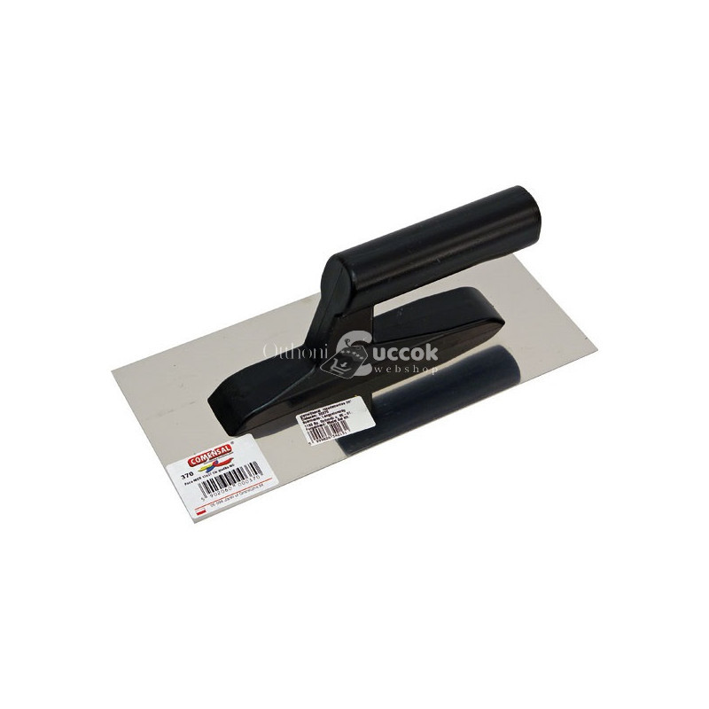 Image of glettelőkanál rozsdamentes; (műanyag nyél) 13×27cm