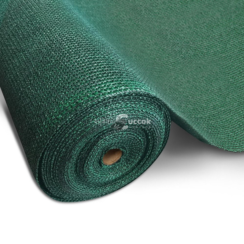 Image of Árnyékoló háló SUPERTEX260, 1 x 50m - 99%-os árnyékolás, zöld - nagy méretű árnyékoló háló, erős védelemmel