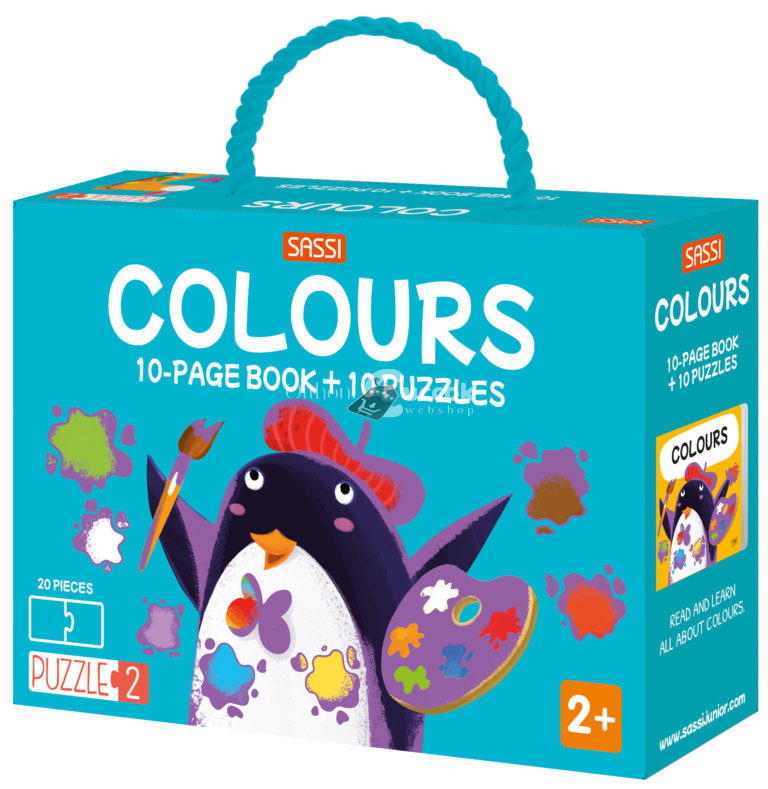 Image of Sassi játszva oktató sorozat – puzzle és angol könyv