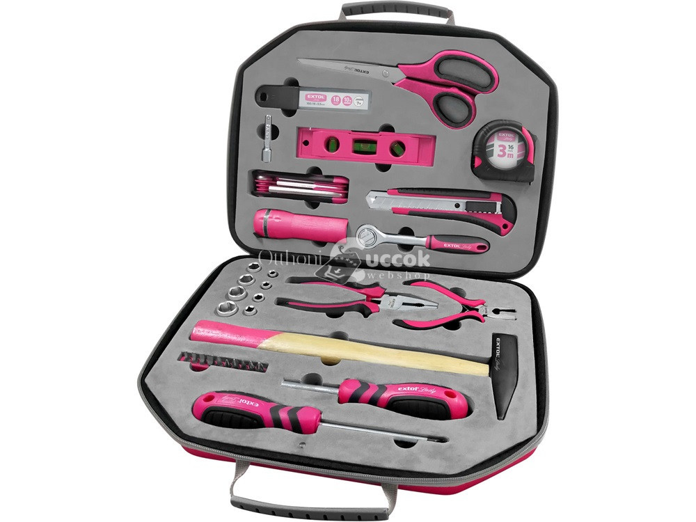 Image of Extol Lady 47 darabos szerszámkészlet