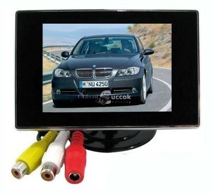 Image of 3.5&#039;&#039; TFT LCD mini monitor autóba színes tolatókamera monitor