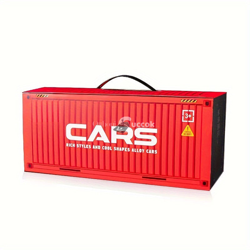 Image of 48 darabos Rally Autó Készlet gyerekeknek