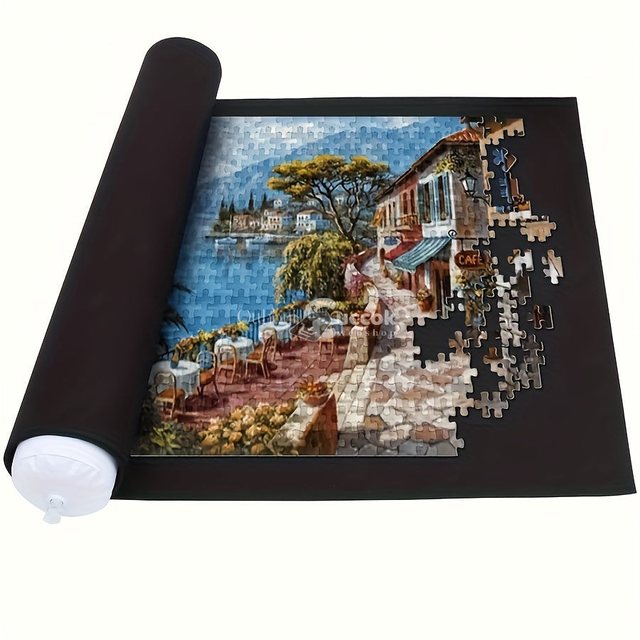 Image of Akril szálból készült puzzle szőnyeg tároló táskával