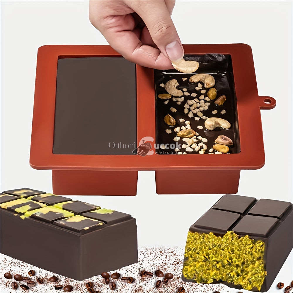 Image of Sokoldalú szilikon csokoládé forma dubai csoki készítéshez