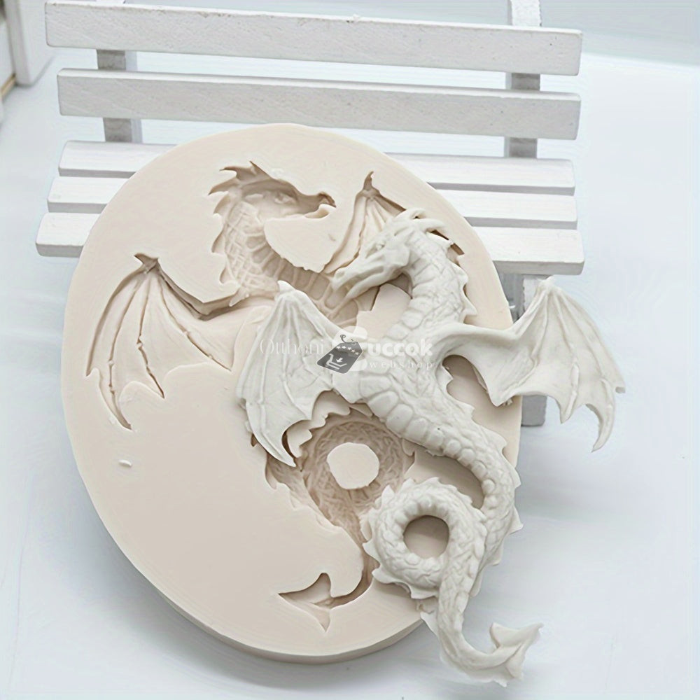 Image of 3D-s Sárkány Szilikon Öntőforma